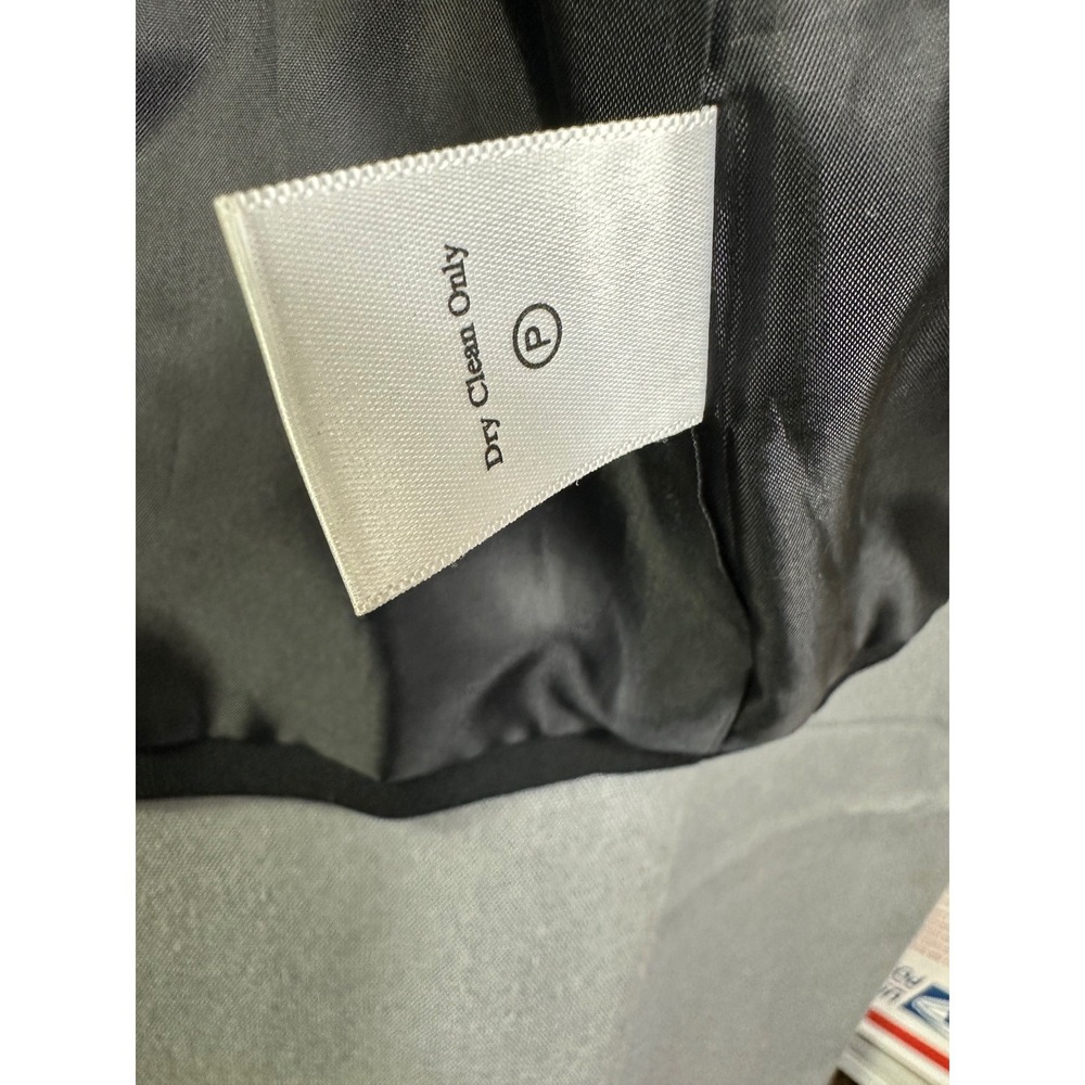 Coldwater Creek Embroidered Sleeve Black Blazer Jacket Women's Size‎ 12 - Picture 10 of 13